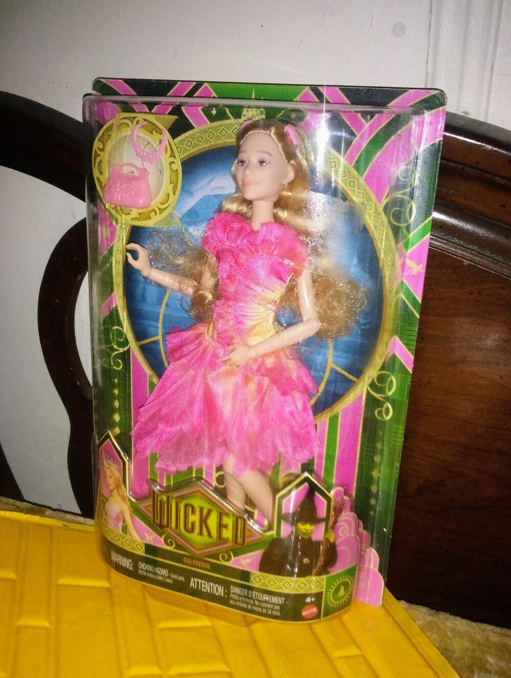 Ozdust Ballroom Glinda Barbie Doll Wicked Wizard of Oz Mattel Pink - Picture 10 of 11
